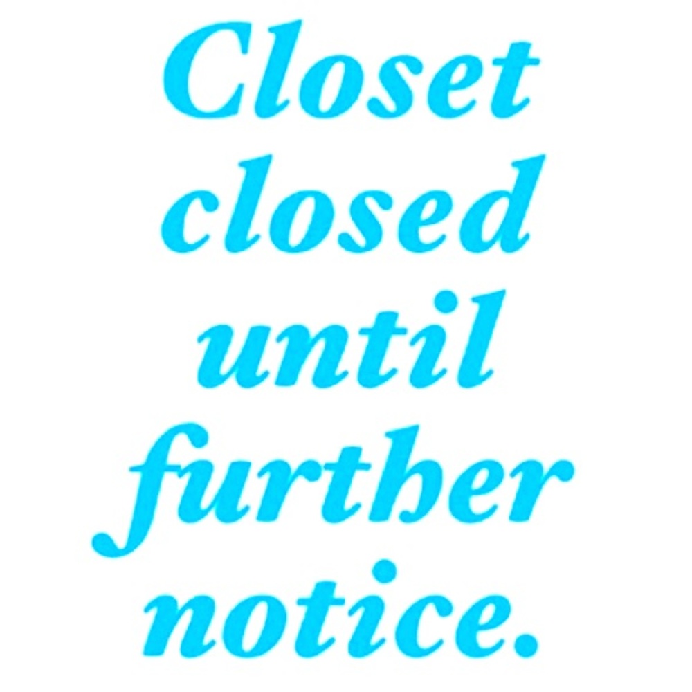 Temporarily closed babes.